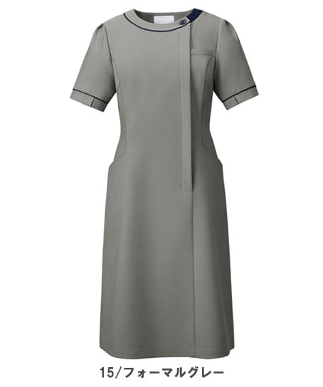 【全4色】ワンピース(ストレッチ・制電・吸汗速乾)