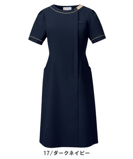 【全4色】ワンピース(ストレッチ・制電・吸汗速乾)