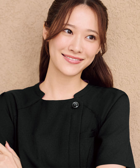 【全２色】ワンピース（ストレッチ・制電・吸汗速乾）