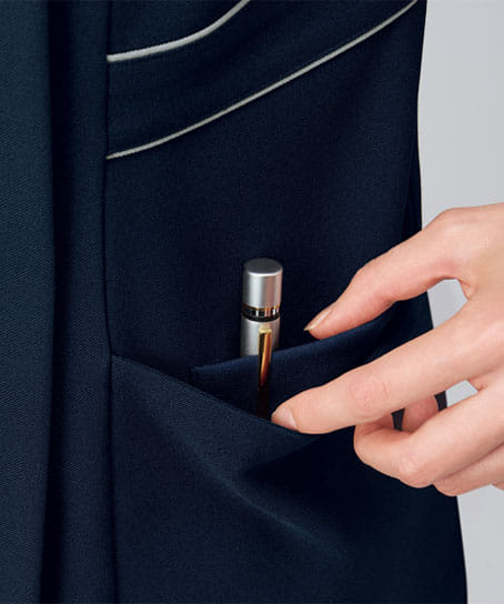 【全２色】ワンピース（ストレッチ・制電・吸汗速乾）