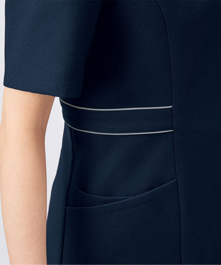 【全２色】ワンピース（ストレッチ・制電・吸汗速乾）