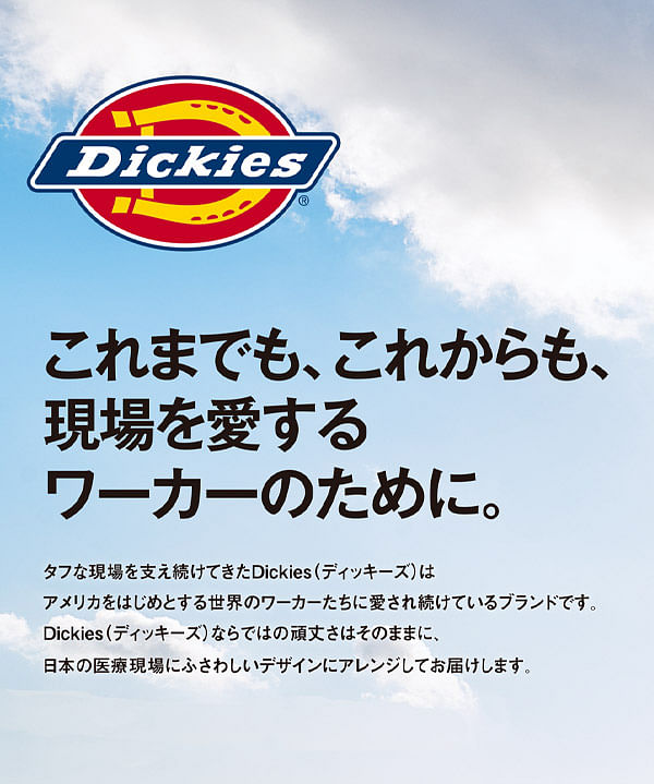 【Dickies】全5色・ディッキーズ ・ストレートパンツ（デニム調・男女兼用）