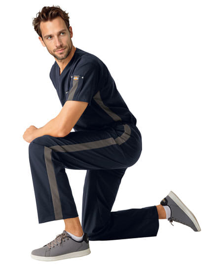 【Dickies】全1色・ディッキーズパンツ(ストレッチ・速乾・制電糸・男女兼用)