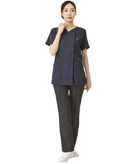 WEB先行【全2色】レディスパンツ(防水型生理用・ストレッチ・ウエストゴム&調節ベルト)