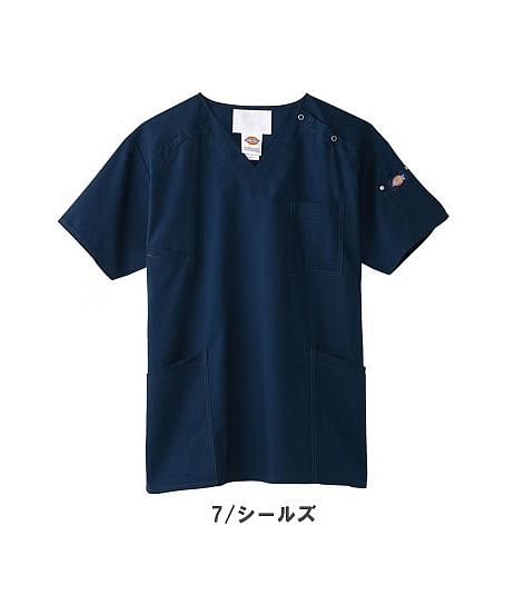 【Dickies】全4色・ディッキーズ スクラブ （リップストリップ生地・男女兼用）