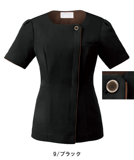 【全3色】チュニック（吸水拡散性・ストレッチ）