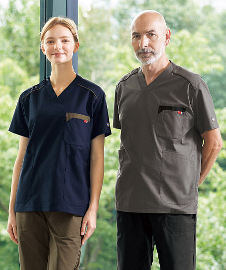 【Dickies】全3色　ディッキーズスクラブ（制電糸・男女兼用）