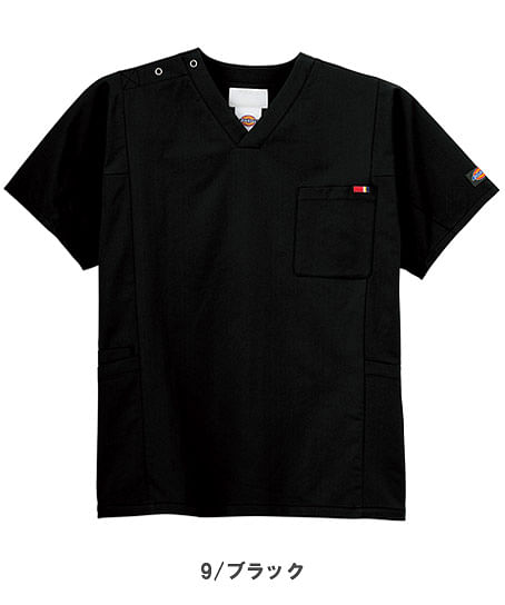 【Dickies】全4色　スクラブ（制電糸・速乾・吸汗・ストレッチ・男女兼用）