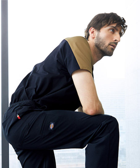 【Dickies】全2色　ディッキーズスクラブ（制電糸・速乾・吸汗・ストレッチ・男女兼用）