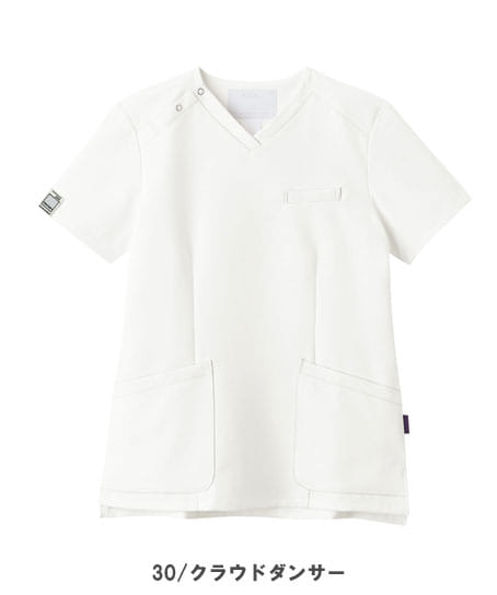 【全1色】PANTONE レディススクラブ(透け防止・吸汗・ストレッチ)