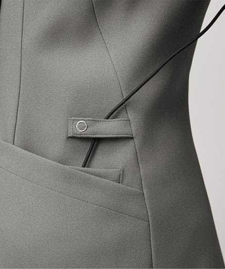 【全4色】チュニック(ストレッチ・制電・吸汗速乾)