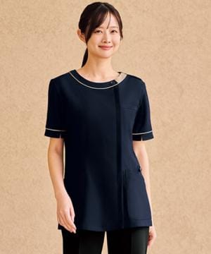 【全4色】チュニック（ストレッチ・制電・吸汗速乾）