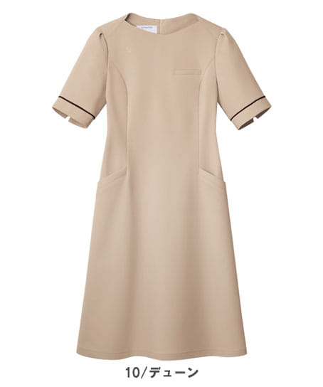 【ESTNATION×FOLK】全3色 ワンピース(制電糸・速乾・吸汗・ストレッチ・「超」軽量)