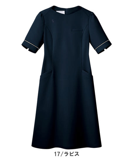 【ESTNATION×FOLK】全3色 ワンピース(制電糸・速乾・吸汗・ストレッチ・「超」軽量)