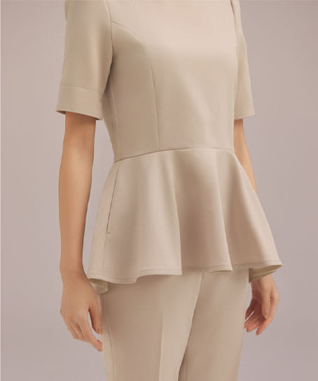 【ESTNATION×FOLK】全3色 チュニック（制電糸・速乾・吸汗・ストレッチ・「超」軽量）