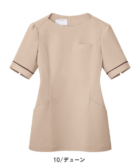 【ESTNATION×FOLK】全3色 チュニック(制電糸・速乾・吸汗・ストレッチ・「超」軽量)