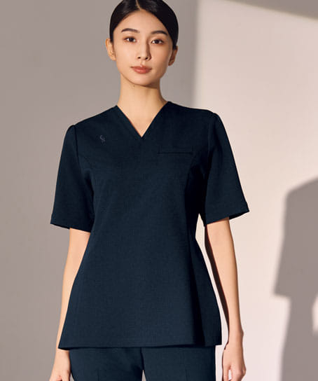 【ESTNATION×FOLK】全3色 スクラブ（制電糸・速乾・吸汗・ストレッチ・「超」軽量）