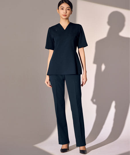 【ESTNATION×FOLK】全3色 スクラブ（制電糸・速乾・吸汗・ストレッチ・「超」軽量）