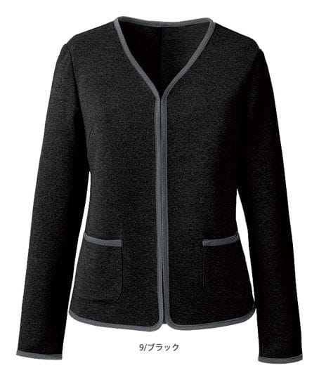ブラック系ジャケットカーディガンの商品一覧 | 事務服用ユニフォーム