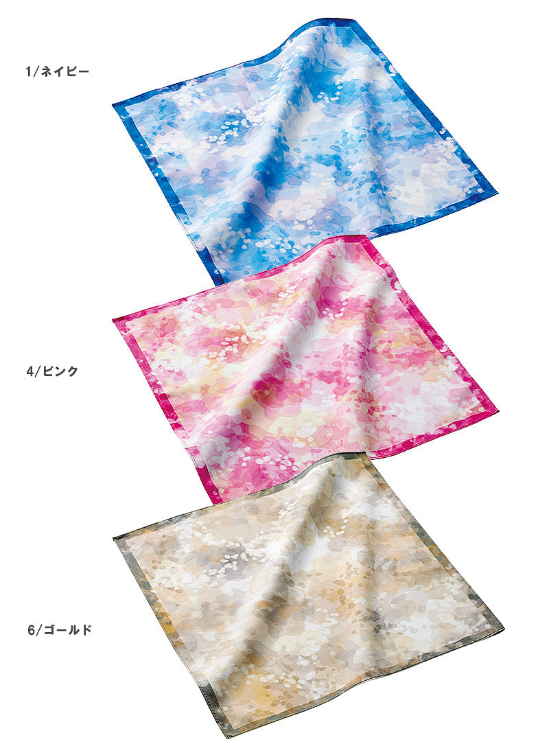 【全3色】ミニスカーフ（25×25cm）