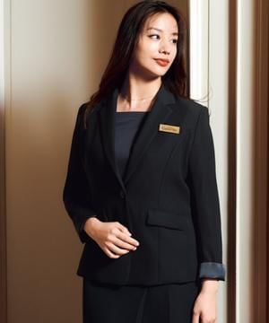事務服・会社制服の通販の【ユニデポ 事務服】【全1色】ジャケット（テーラー・ストレッチ・消臭・エコ素材）