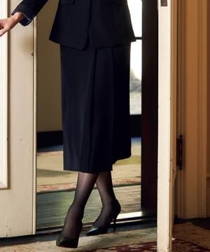 事務服・会社制服の通販の【ユニデポ 事務服】【全1色】ロングスカート（ストレッチ・消臭・エコ素材・70㎝丈）