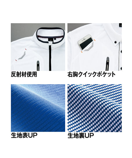 【TULTEX タルテックス】全6色・半袖ハーフZIPシャツ（男女兼用）