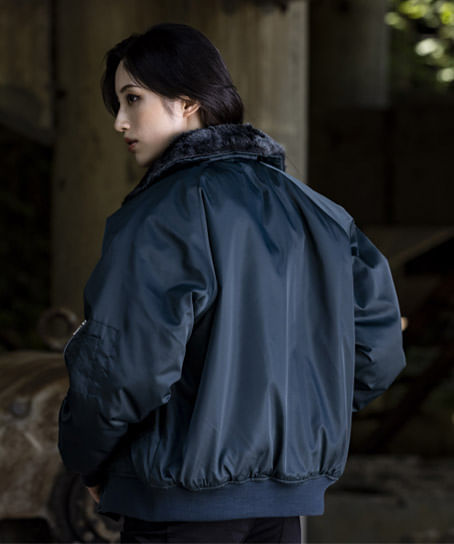 【全2色】パイロットブルゾン(男女兼用)