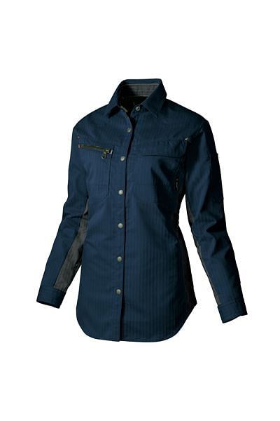 【AZITO アジト】全6色・長袖レディースシャツ（遮熱・UVカット・吸水速乾・帯電防止・透け防止）