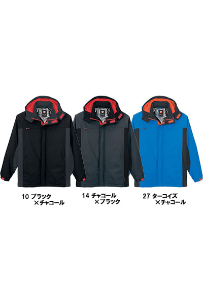 【全4色】防寒ジャケット（蓄熱保温プリント/男女兼用）