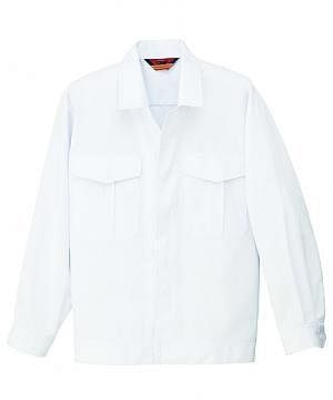 ユニフォーム・制服の通販の【ユニデポ】白衣長袖ジャンパー（抗菌防臭加工）