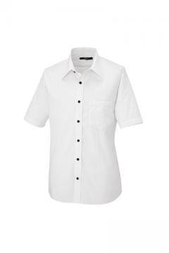【全4色】半袖ブロードシャツ（男女兼用/SS～6L）