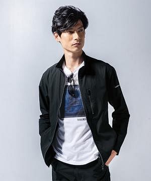 【全4色】長袖ブルゾン（接触冷感・ストレッチ）