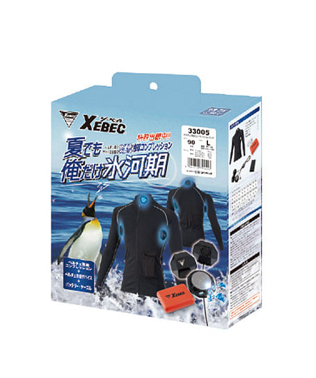 【XEBEC】ペルチェコンプレッションセット（バッテリー付き）