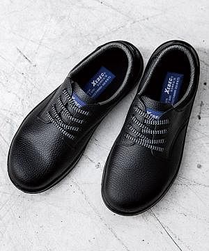 【JIS規格合格商品】ジーベック 短靴 安全靴（樹脂先芯・牛革）