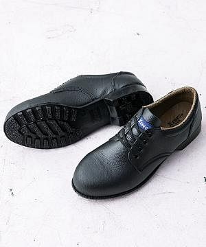 【全1色】 短靴 （JIS規格・鋼製先芯・牛革）