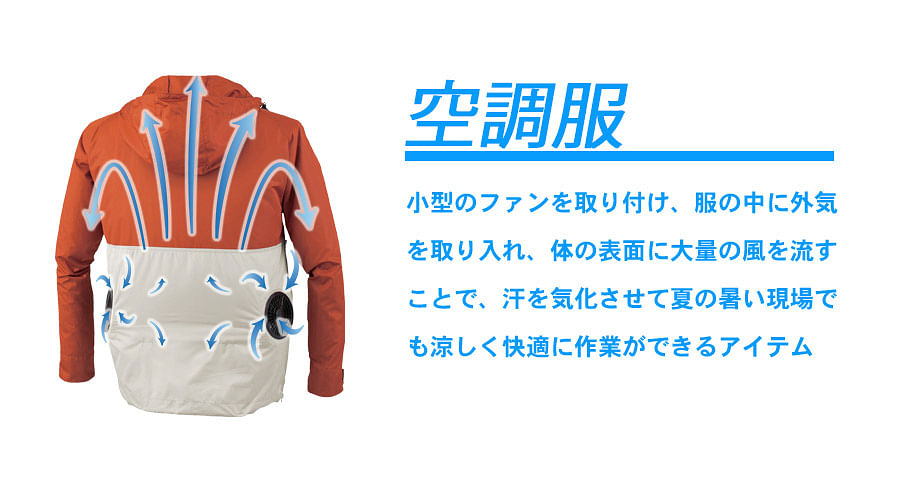 【全2色】空調服　迷彩半袖ブルゾン（撥水・男女兼用）（単品）
