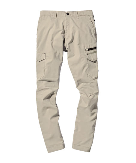Jawin ジャウィン ストレッチノータックカーゴパンツ メンズ 春夏対応 作業着 作業服の通販なら ユニデポ 作業着