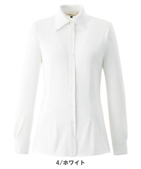 【全2色】長袖シャツ（ブライトドットニット）