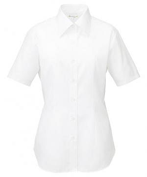 医療制服・スクラブ白衣の通販の【ユニデポ メディカル】【全1色】半袖シャツ（サテンストライプ）