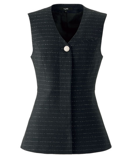 【全1色】ロングベスト（サイレントソワール）