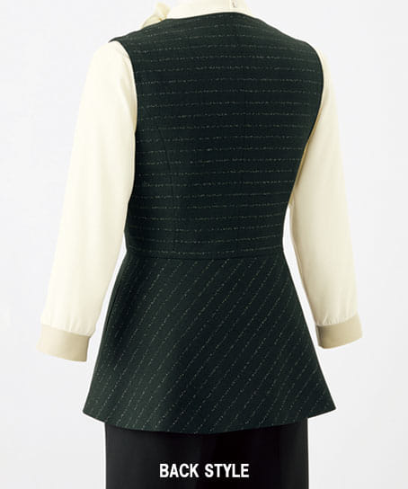 【全1色】ロングベスト（サイレントソワール）