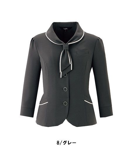 【全2色】七分袖オーバーブラウス（2Wayストレッチ・吸汗速乾・接触冷感）