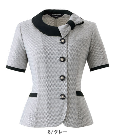 【全2色】オーバーブラウス（2WAYストレッチ・エコ・吸汗速乾・高通気）