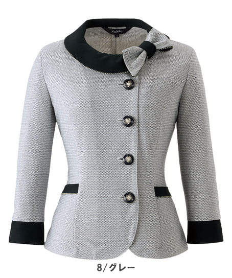 【全2色】七分袖オーバーブラウス（2WAYストレッチ・エコ・吸汗速乾・高通気）