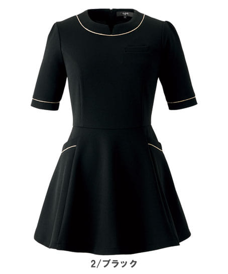 【LA BEAUTE】全1色・チュニック(2wayストレッチ・吸汗速乾・高通気)