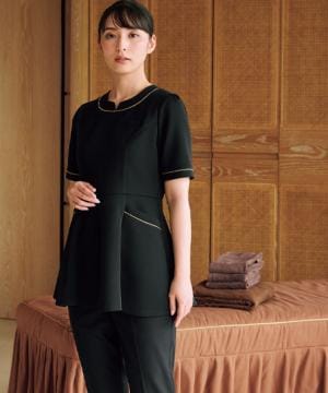 【LA BEAUTE】全1色・チュニック（2wayストレッチ・吸汗速乾・高通気）