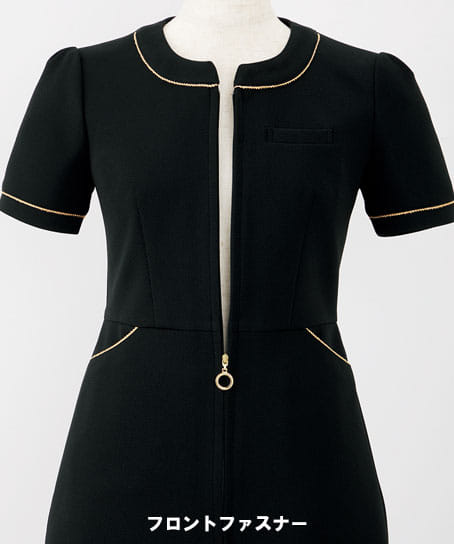 【LA BEAUTE】全1色・チュニックジャケット(2wayストレッチ・吸汗速乾・高通気)