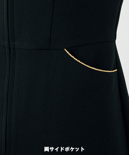 【LA BEAUTE】全1色・チュニックジャケット(2wayストレッチ・吸汗速乾・高通気)