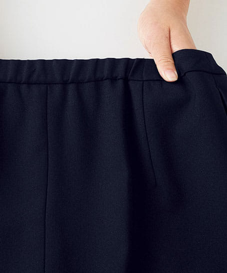 【全2色】Aラインスカート(ストレッチ・エコ・60cm丈/9号)